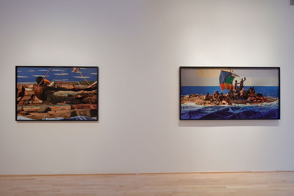 View of the show