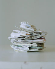 Receipt Pile