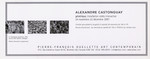 alexandre castonguay 2001 carton